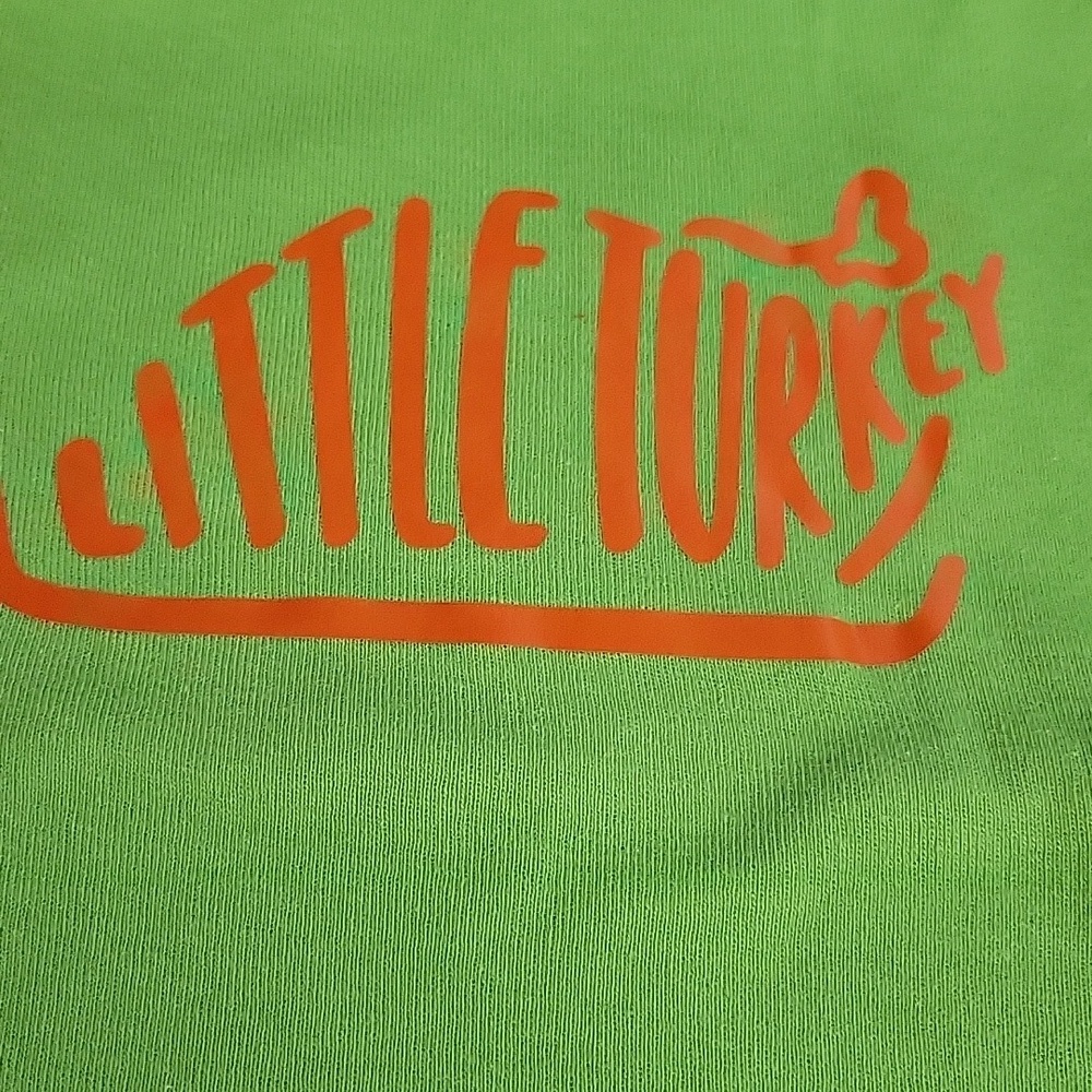 Green Little Turkey Kids One Piece 12-18 months - Picture 2 of 2